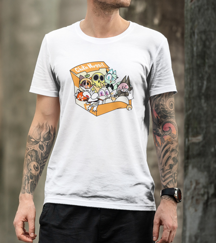 Chikn Nuggit Box Characters Collection T-Shirt