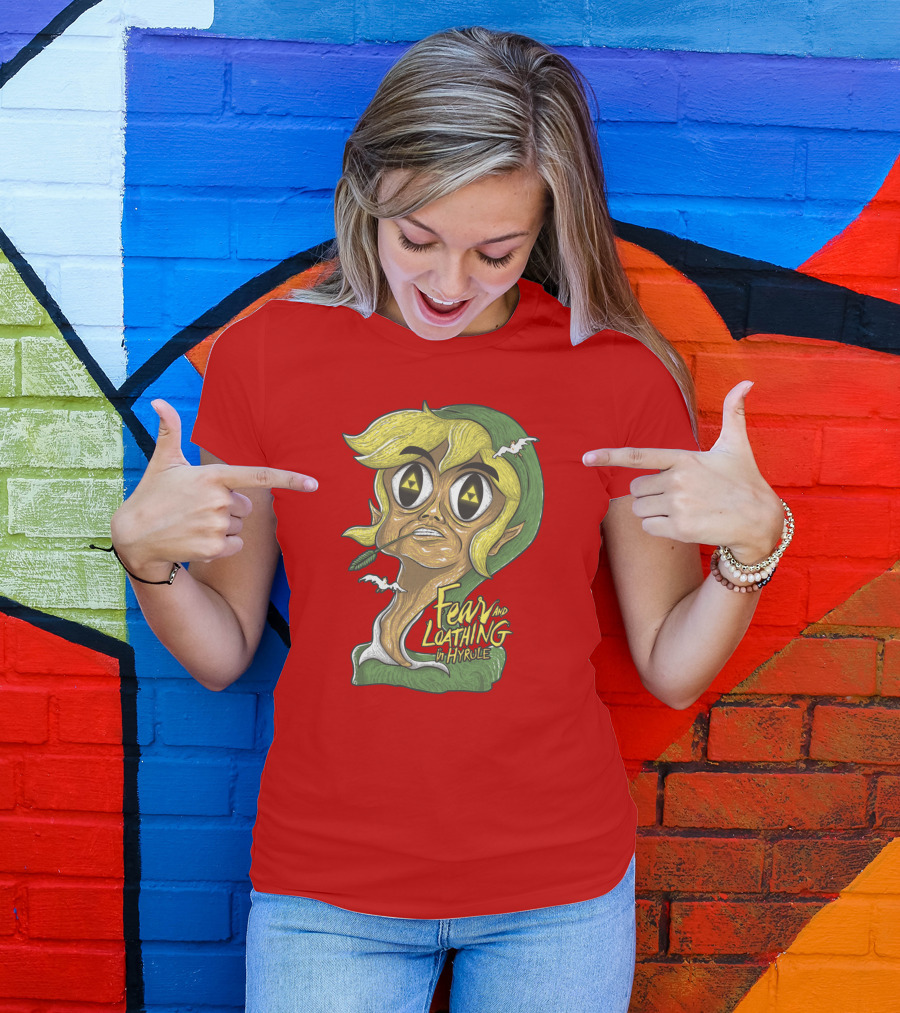 Fear And Loathing In Hyrule Psychedelic Adventure Tribute To Iconic Gaming Legend T-Shirt