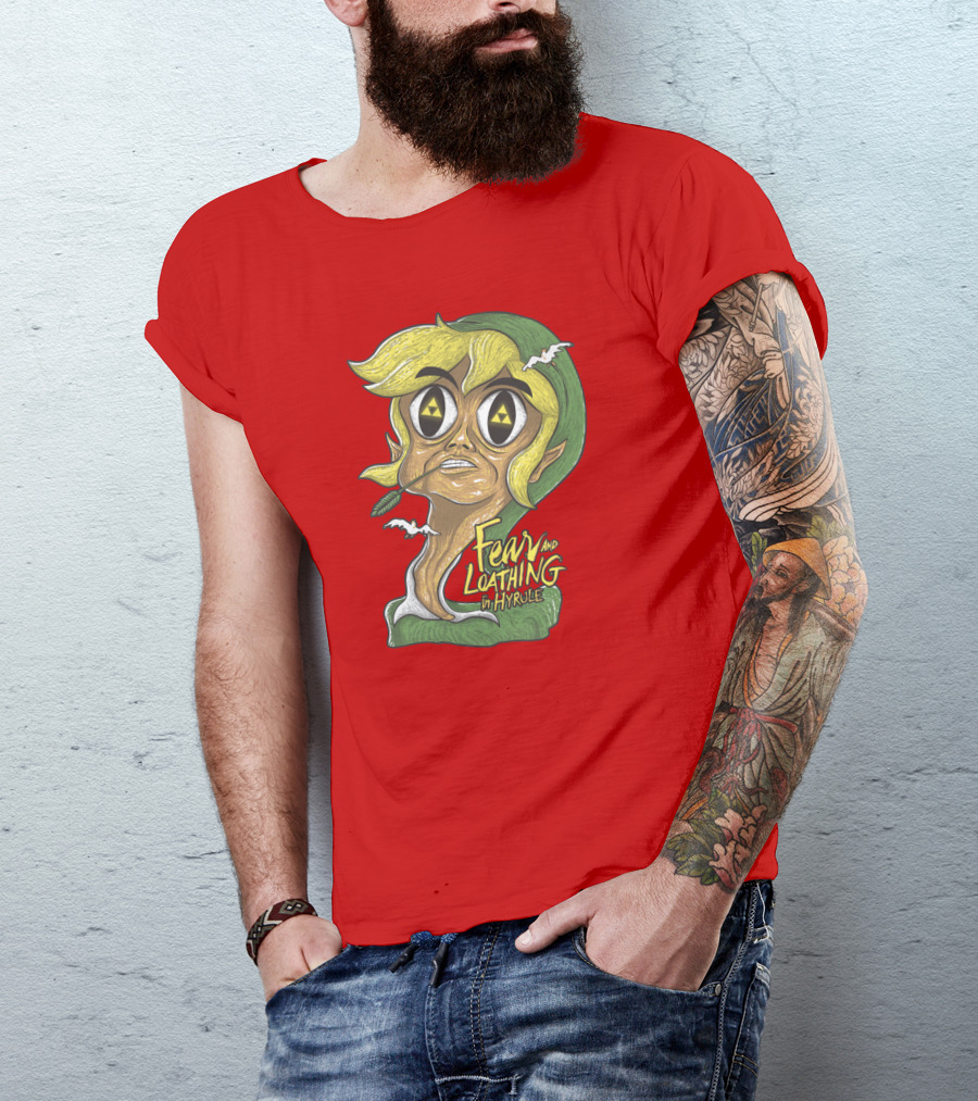Fear And Loathing In Hyrule Psychedelic Adventure Tribute To Iconic Gaming Legend T-Shirt