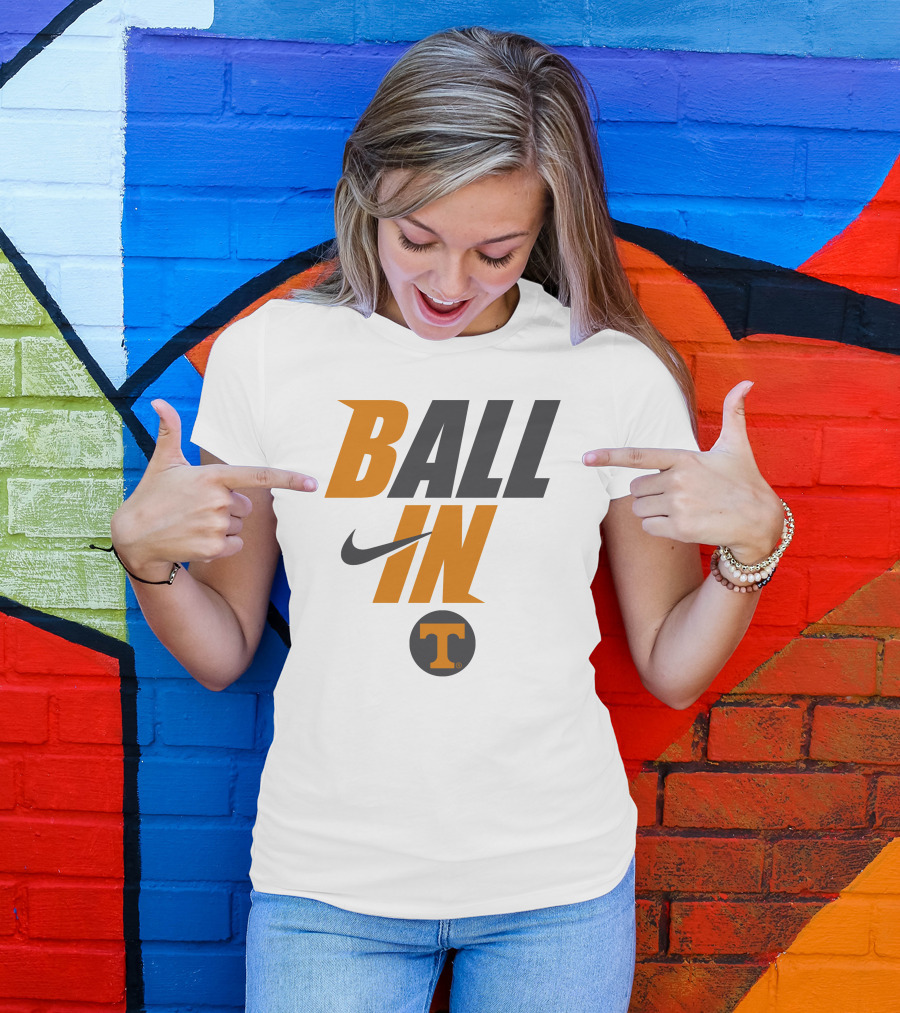 Ball In Tennessee Volunteers T-Shirt