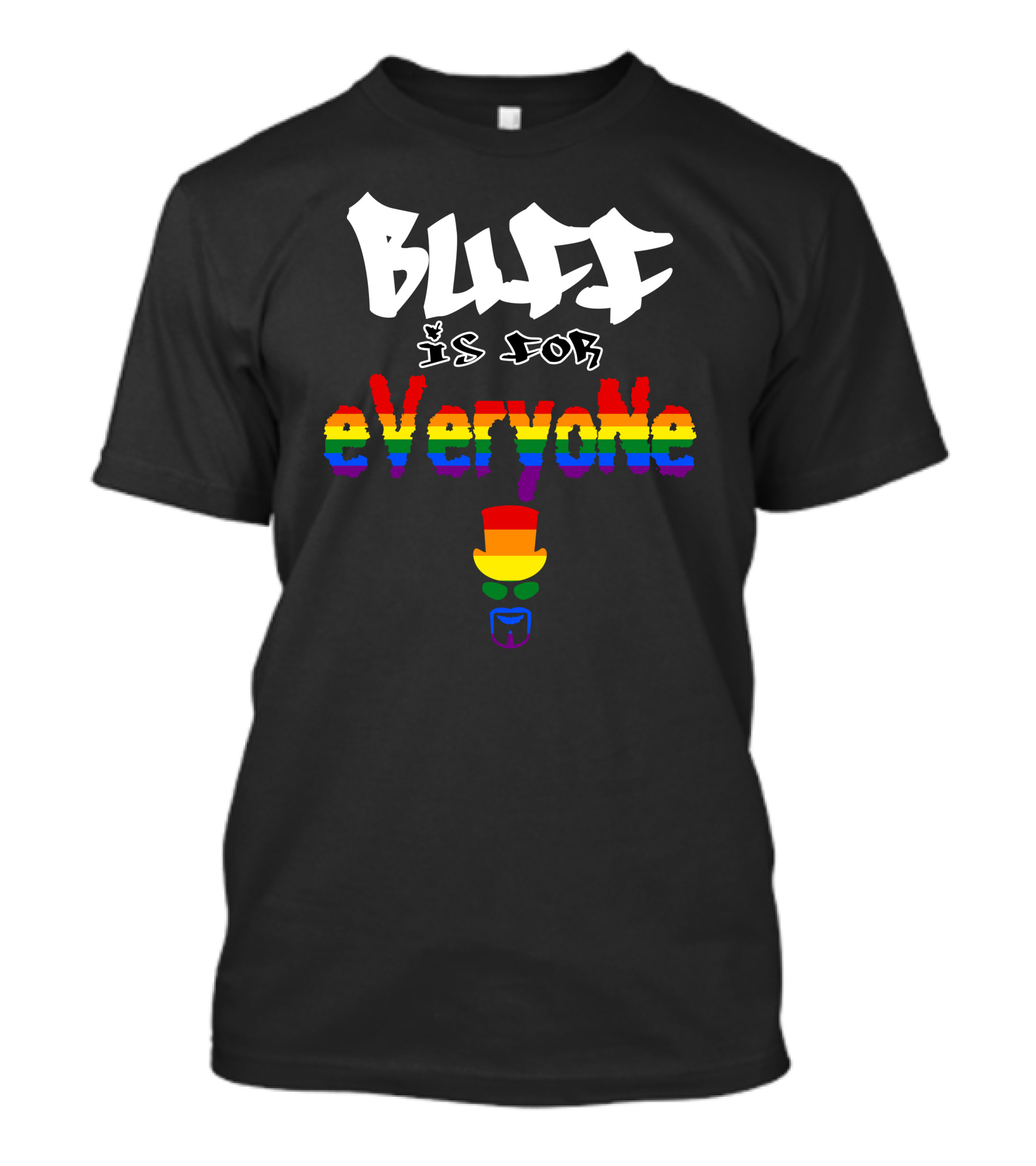 Buff Is For Everyone Rainbow Pride T-Shirt