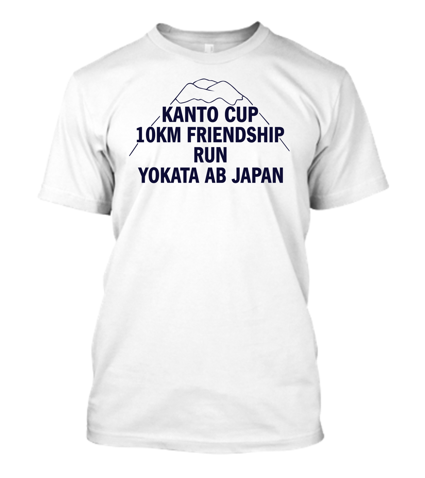 Kanto Cup 10Km Friendship Run Yokata Ab Japan Mountain T-Shirt