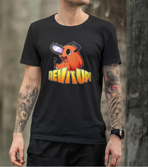 Rev It Up Chainsaw Creature T-Shirt