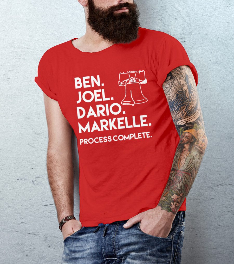 Ben Joel Dario Markelle Process Complete With Liberty Bell T-Shirt