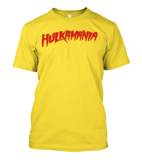 Jake Paul Hulkamania Yellow Background T-Shirt