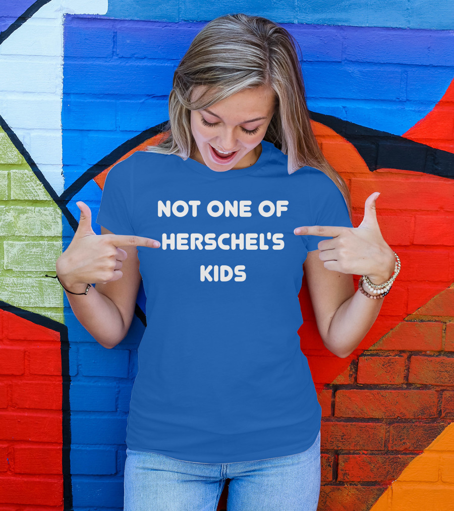 Not One Of Herschel's Kids Blue T-Shirt
