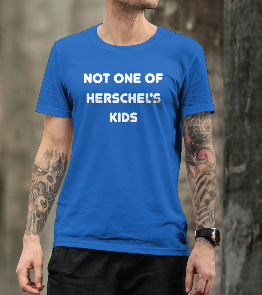 Not One Of Herschel's Kids Blue T-Shirt