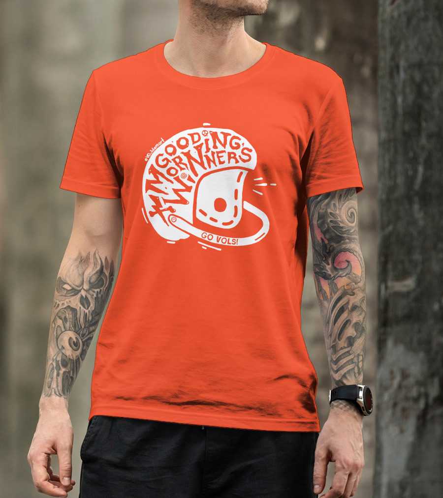 Good Morning Winners Go Vols Football Helmet T-Shirt