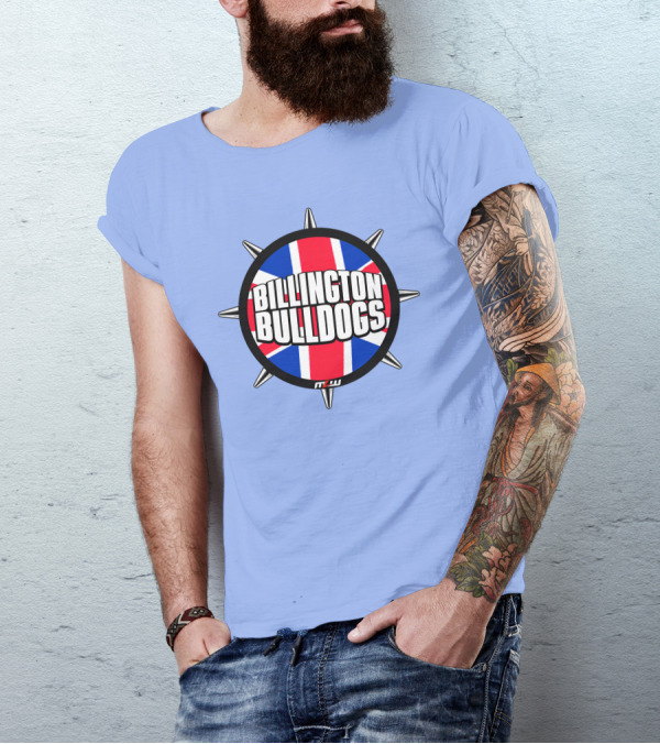 Billington Bulldogs Union Jack Spiked Emblem T-Shirt