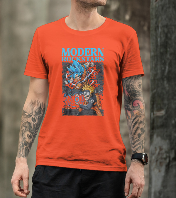 MODERN ROCKSTARS Anime Rockstars T-Shirt