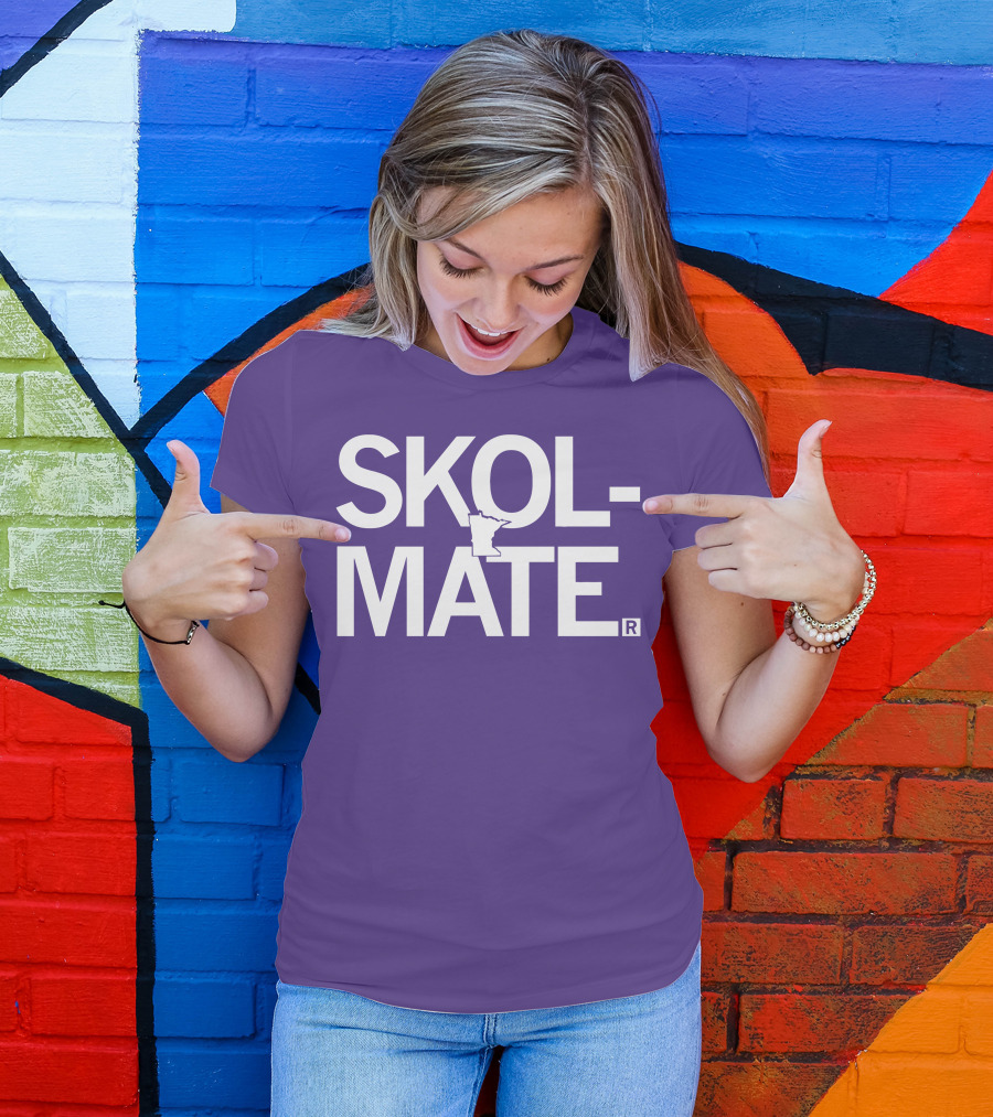 SKOL MATE Minnesota Vikings Fan T-Shirt