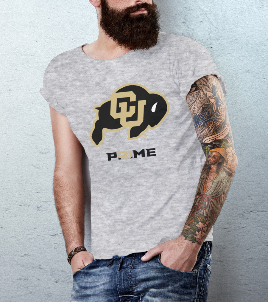 47 Brand Mvp Super Rival Ralphie CU Buffs Prime Coach Prime T-Shirt