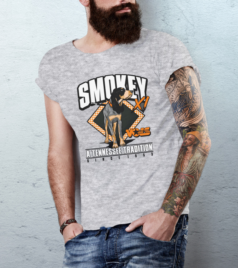 Smokey XI Vols A Tennessee Tradition Since 1953 T-Shirt