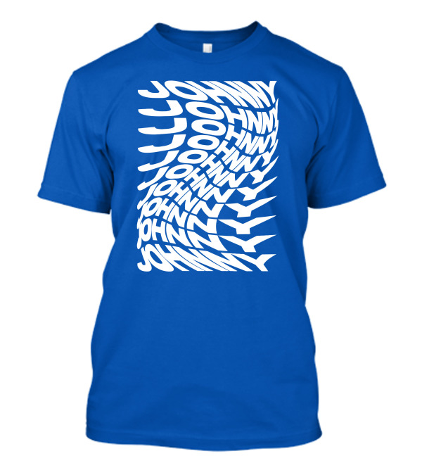 Johnny Orlando Johnny Optical Illusion Text T-Shirt