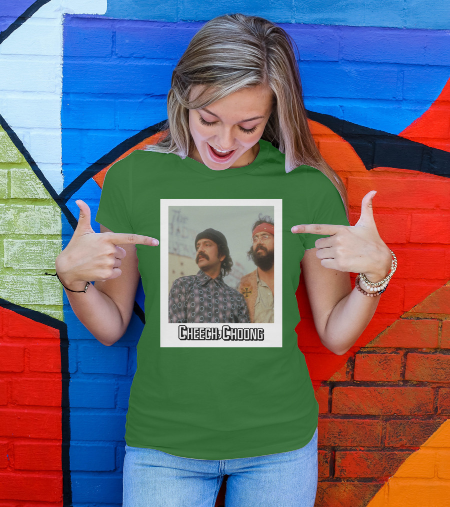 Cheech And Chong Retro Movie Duo Mikey Banker T-Shirt