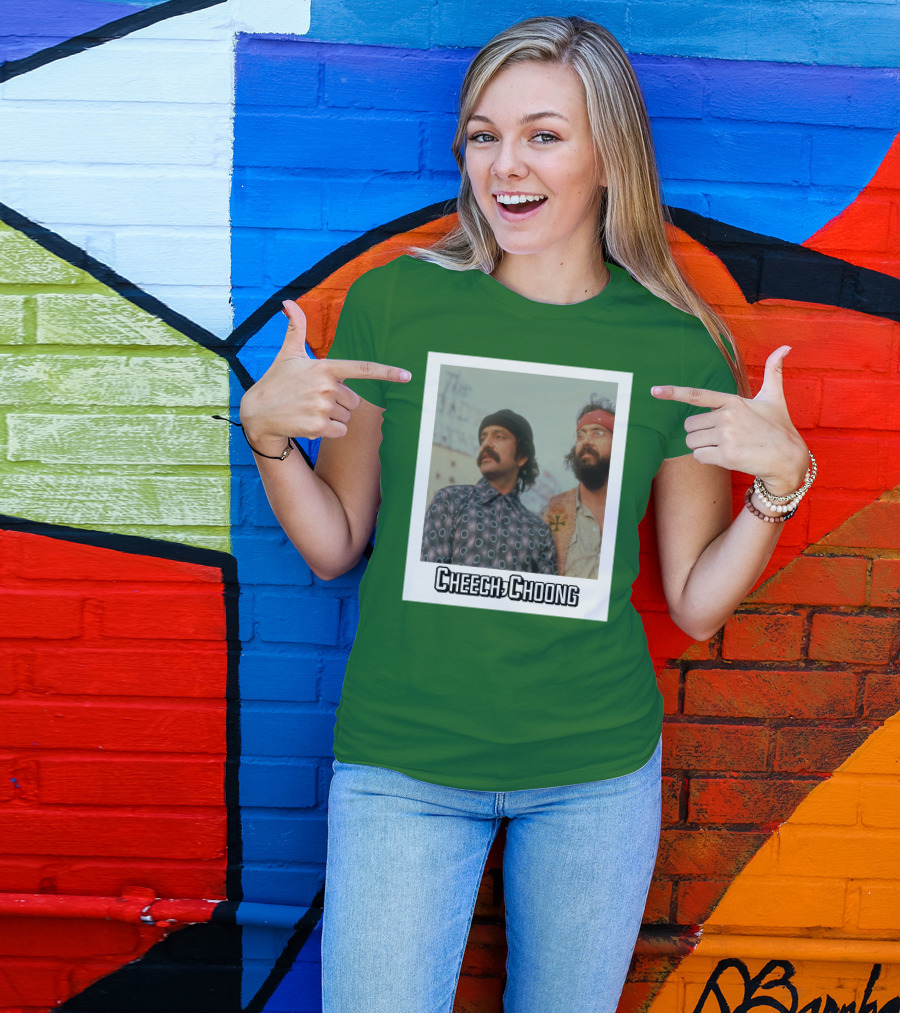 Cheech And Chong Retro Movie Duo Mikey Banker T-Shirt