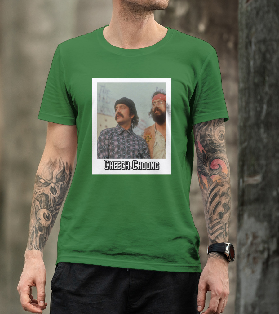 Cheech And Chong Retro Movie Duo Mikey Banker T-Shirt