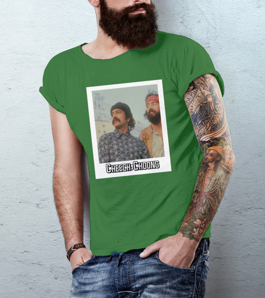 Cheech And Chong Retro Movie Duo Mikey Banker T-Shirt