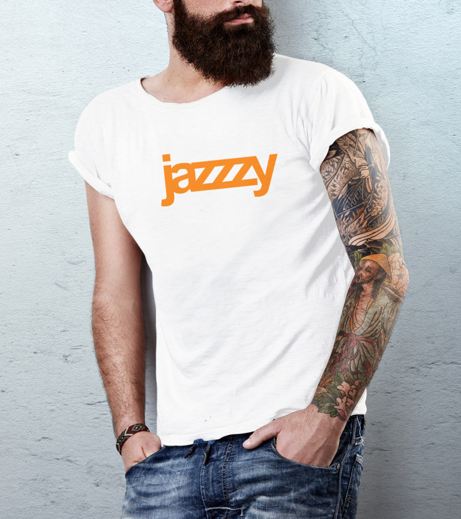Tiktok Isakorean Jazzy Text T-Shirt
