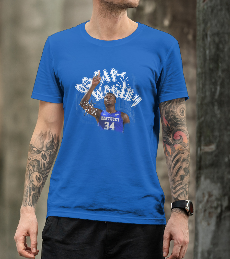 Oscar Worthy Kentucky 34 Team H34 T-Shirt