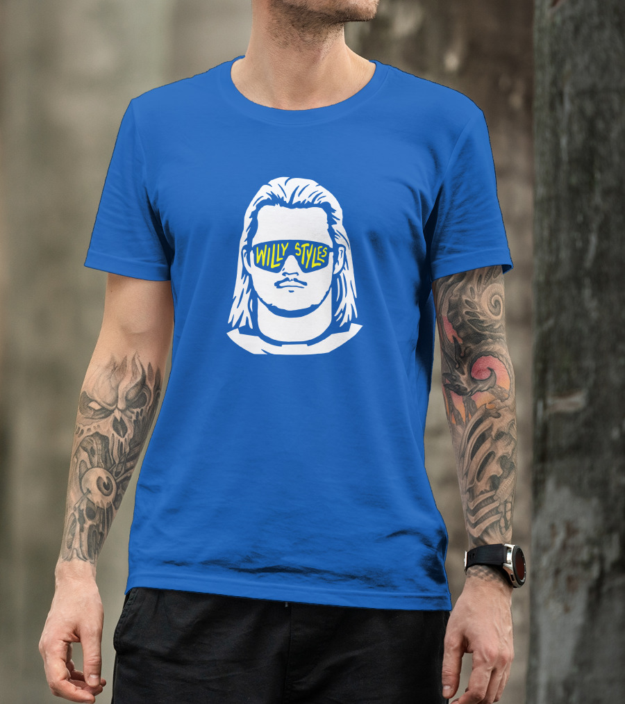 Futuremrsmarner Willy Styles Retro Sunglasses T-Shirt