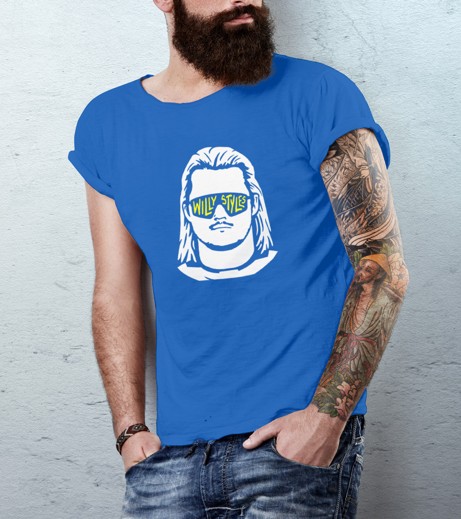 Futuremrsmarner Willy Styles Retro Sunglasses T-Shirt