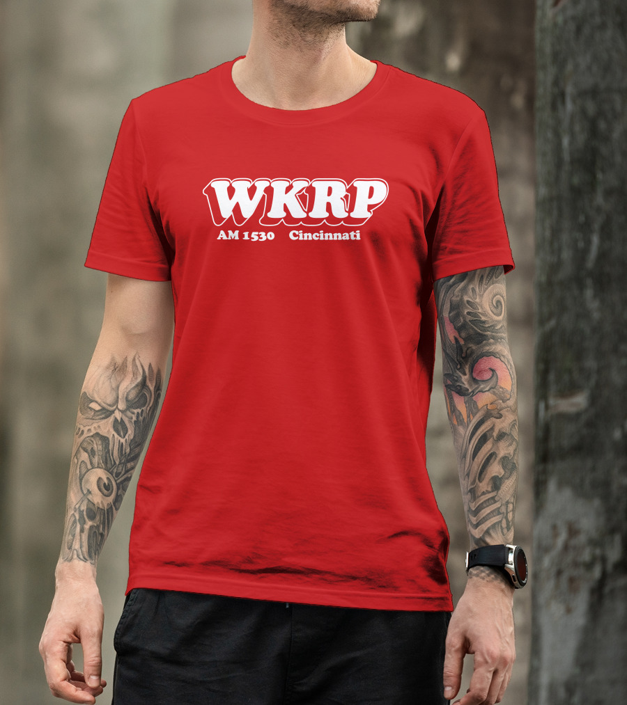 WKRP AM 1530 Cincinnati Super 70s Sports Radio T-Shirt