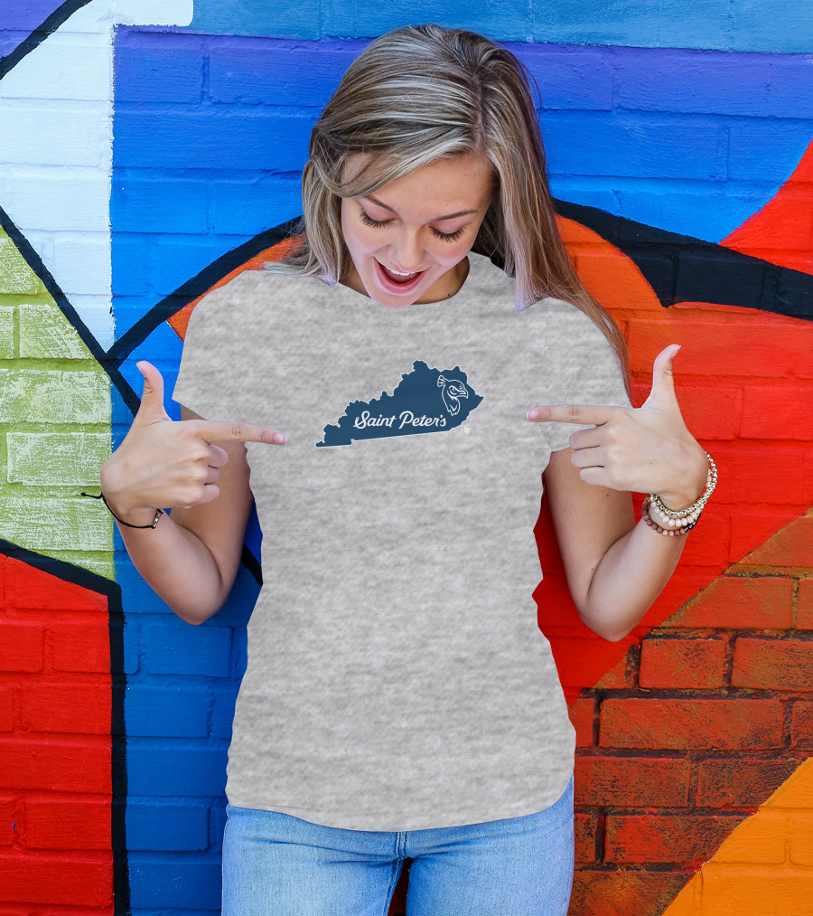 Pat Forde State Of Saint Peter's Kentucky Peacocks T-Shirt