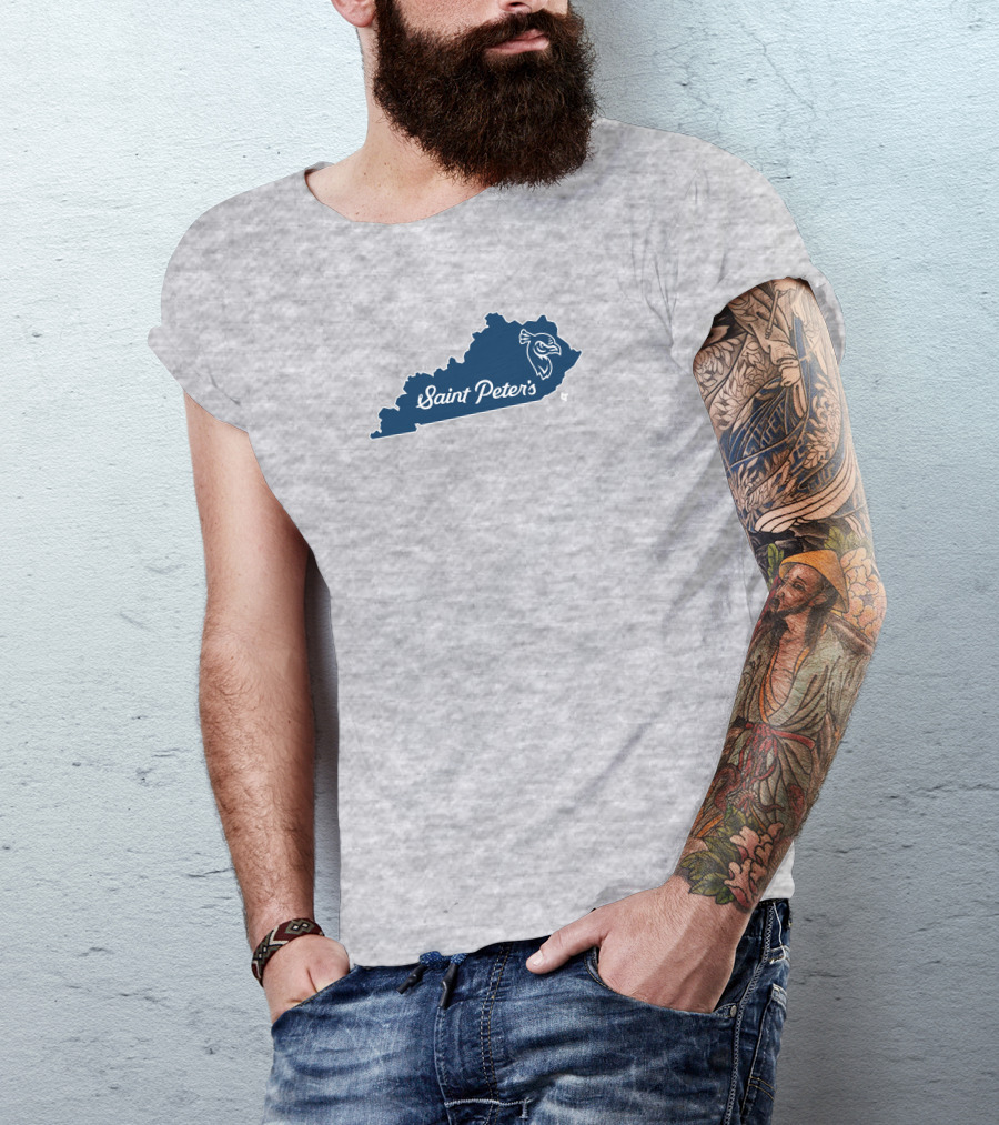 Pat Forde State Of Saint Peter's Kentucky Peacocks T-Shirt