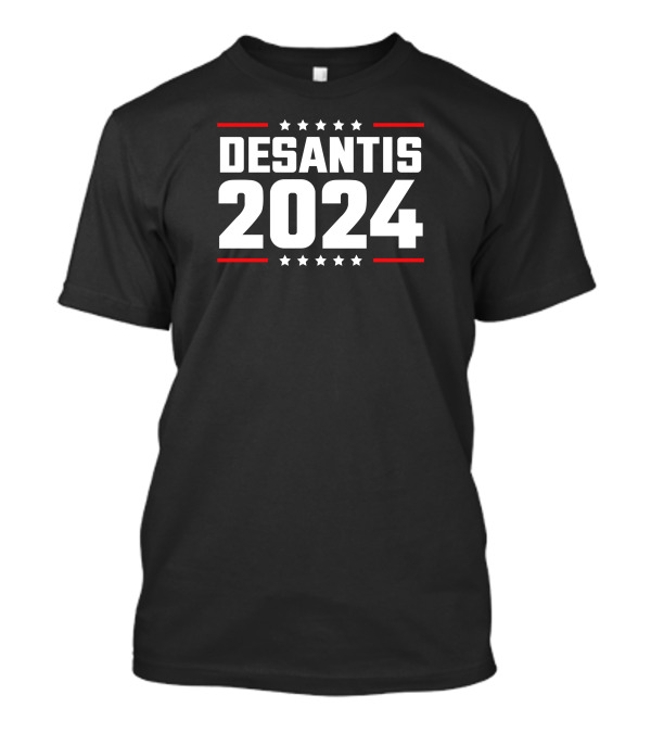 Desantis 2024 Thepatriotsmarket Election Stars T-Shirt