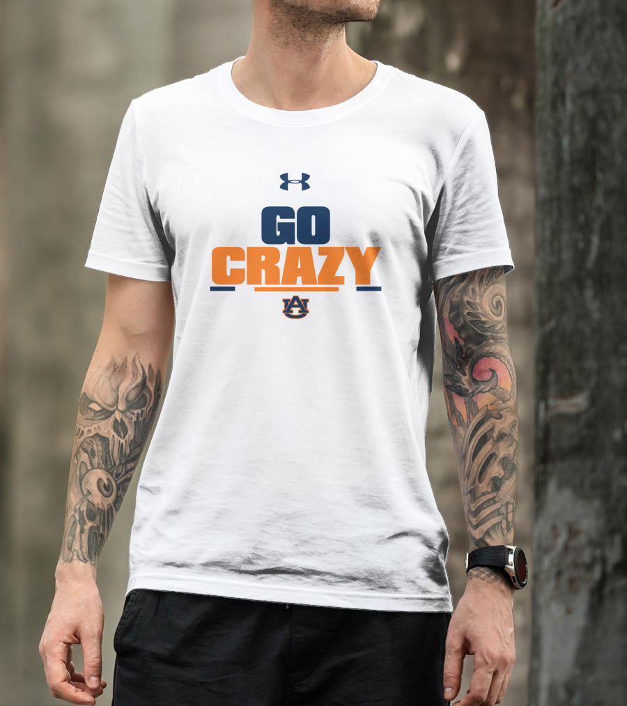 Auburn Go Crazy Under Armour T-Shirt