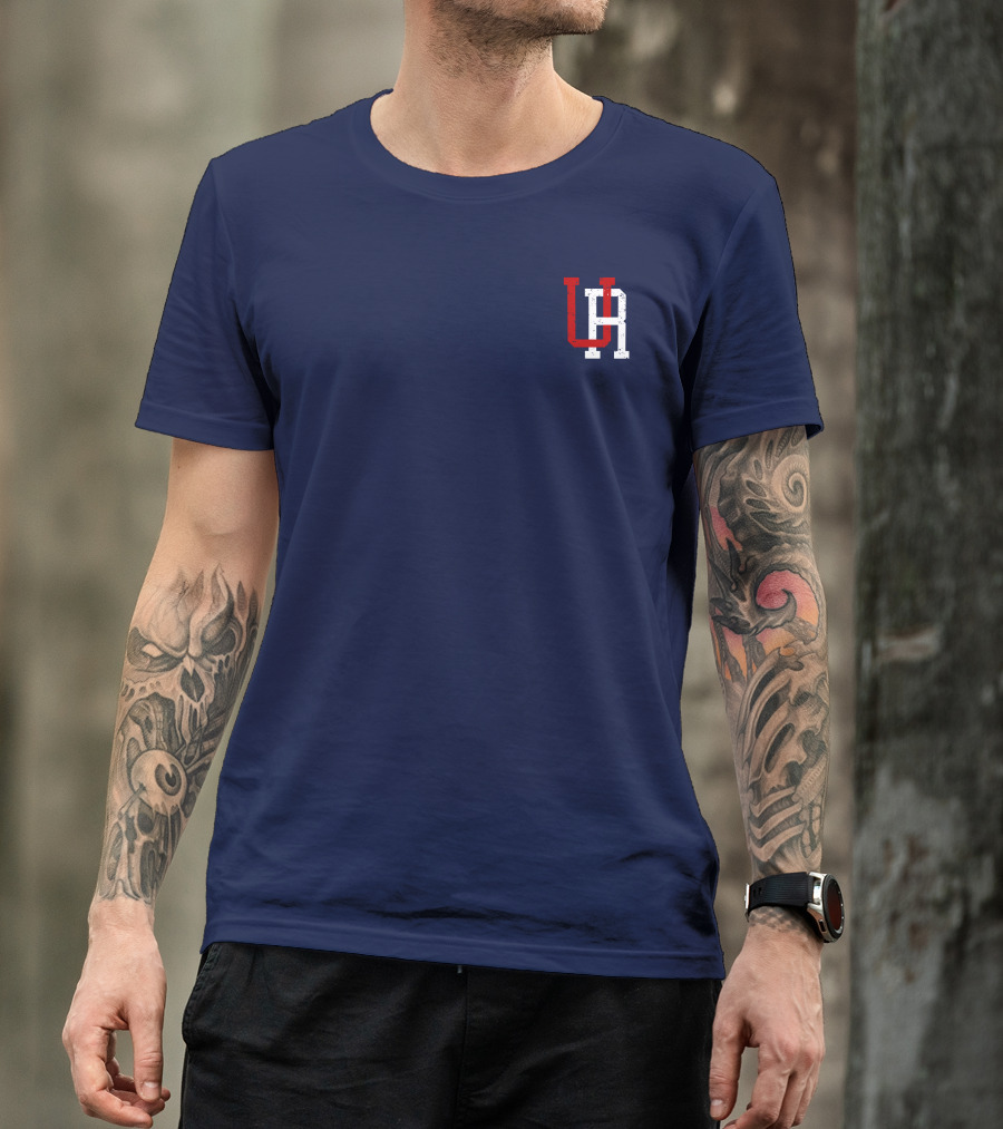 Ur Unnecessary Roughness UH Red And White Text T-Shirt