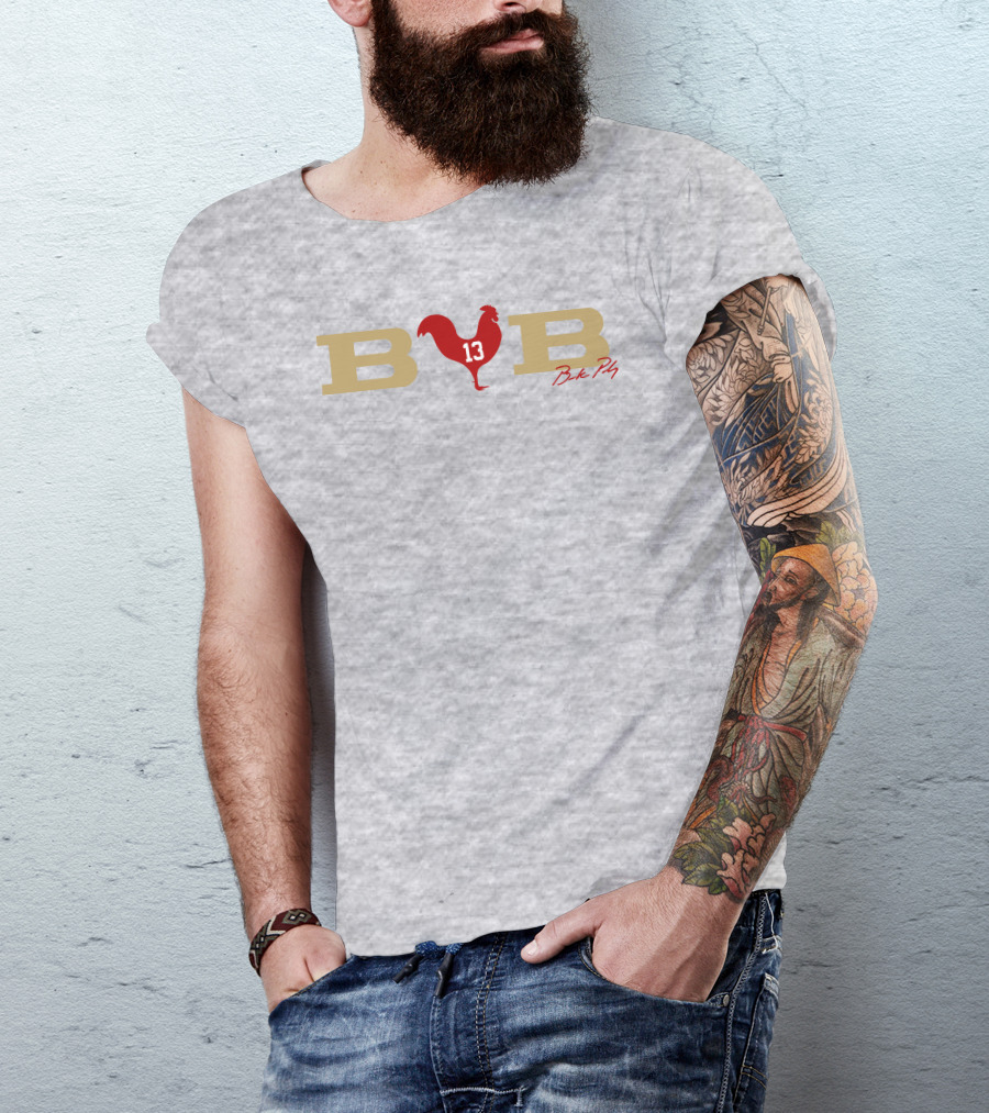 Bcb 13 Brock Purdy Rooster T-Shirt