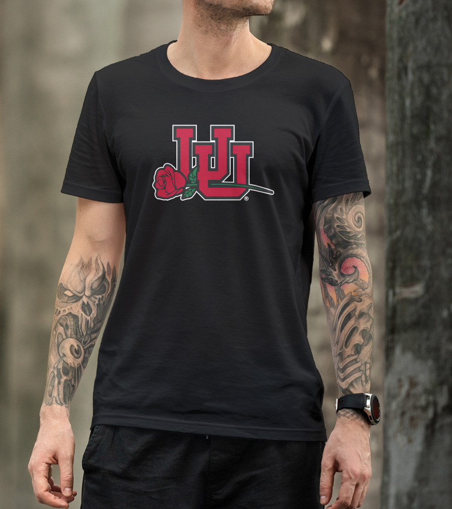 Homefield Store University Of Utah UU Red Rose T-Shirt