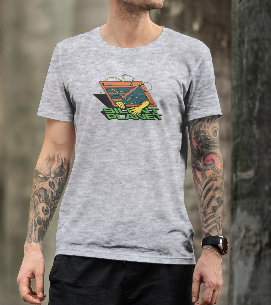 SILENT PLANET Visible Unseen Hands Through Frame T-Shirt