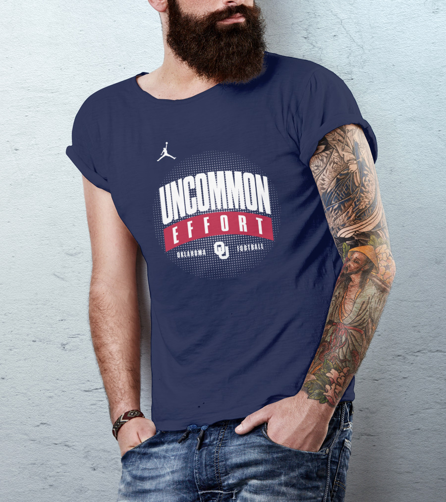 Uncommon Effort Oklahoma Football OU Jordan Brand T-Shirt