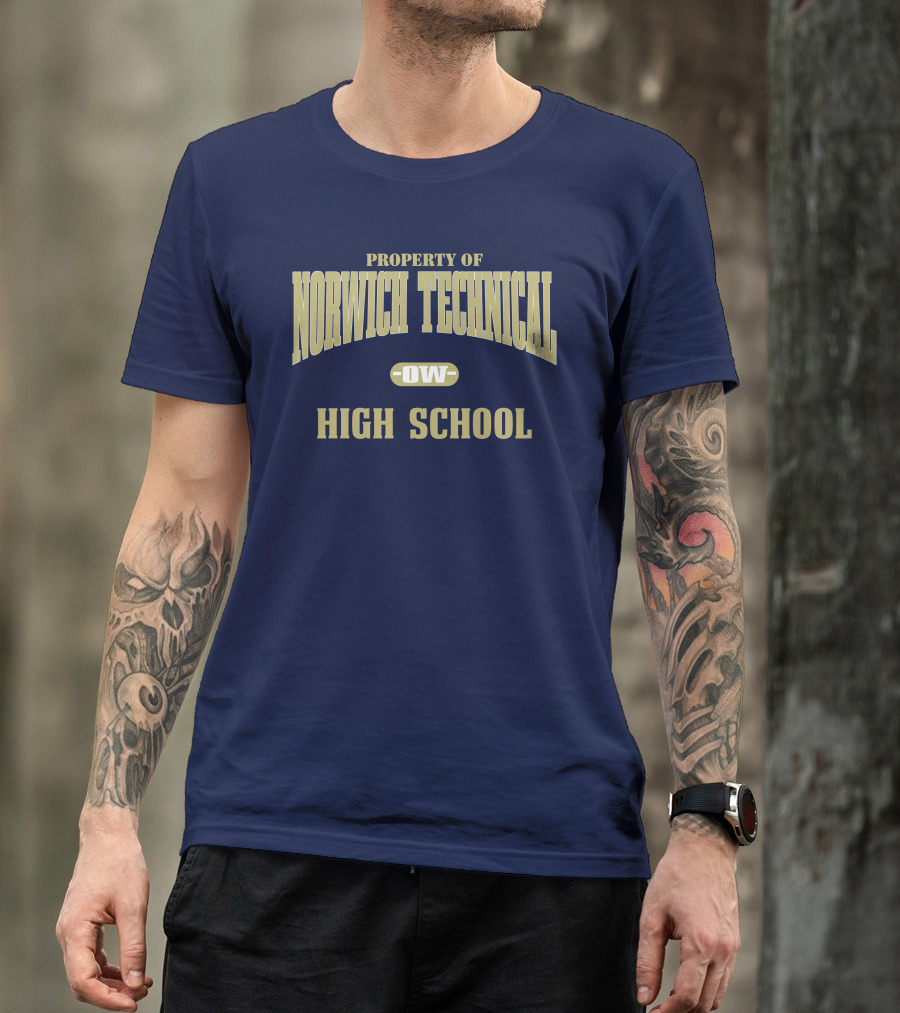 Property Of Norwich Technical OW High School T-Shirt