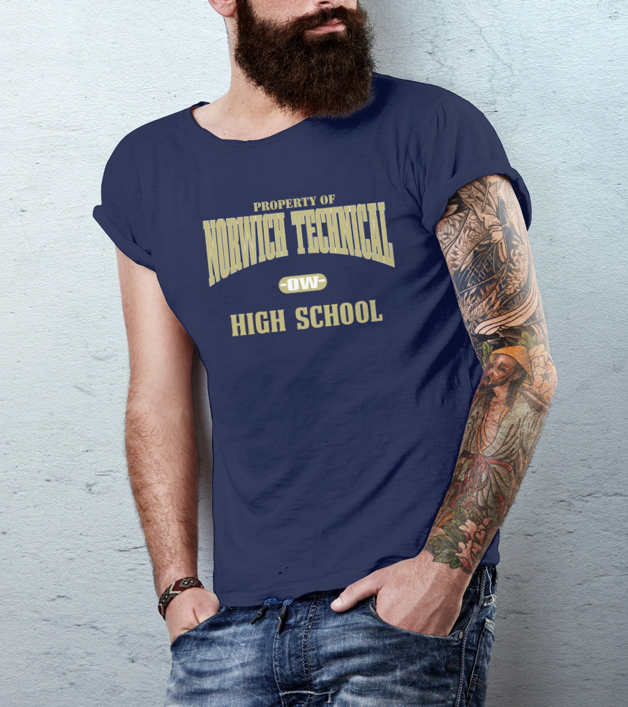 Property Of Norwich Technical OW High School T-Shirt