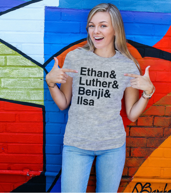 Mission Impossible Ethan Luther Benji Ilsa Characters T-Shirt
