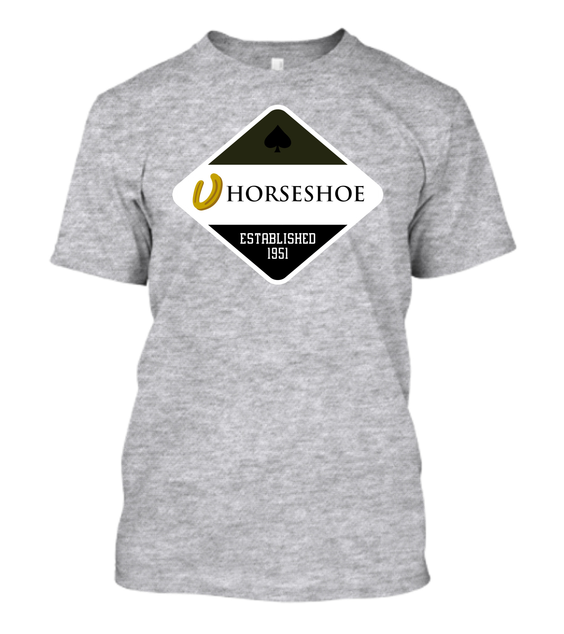 Shaney Boy Horseshoe Spade Symbol Established 1951 T-Shirt