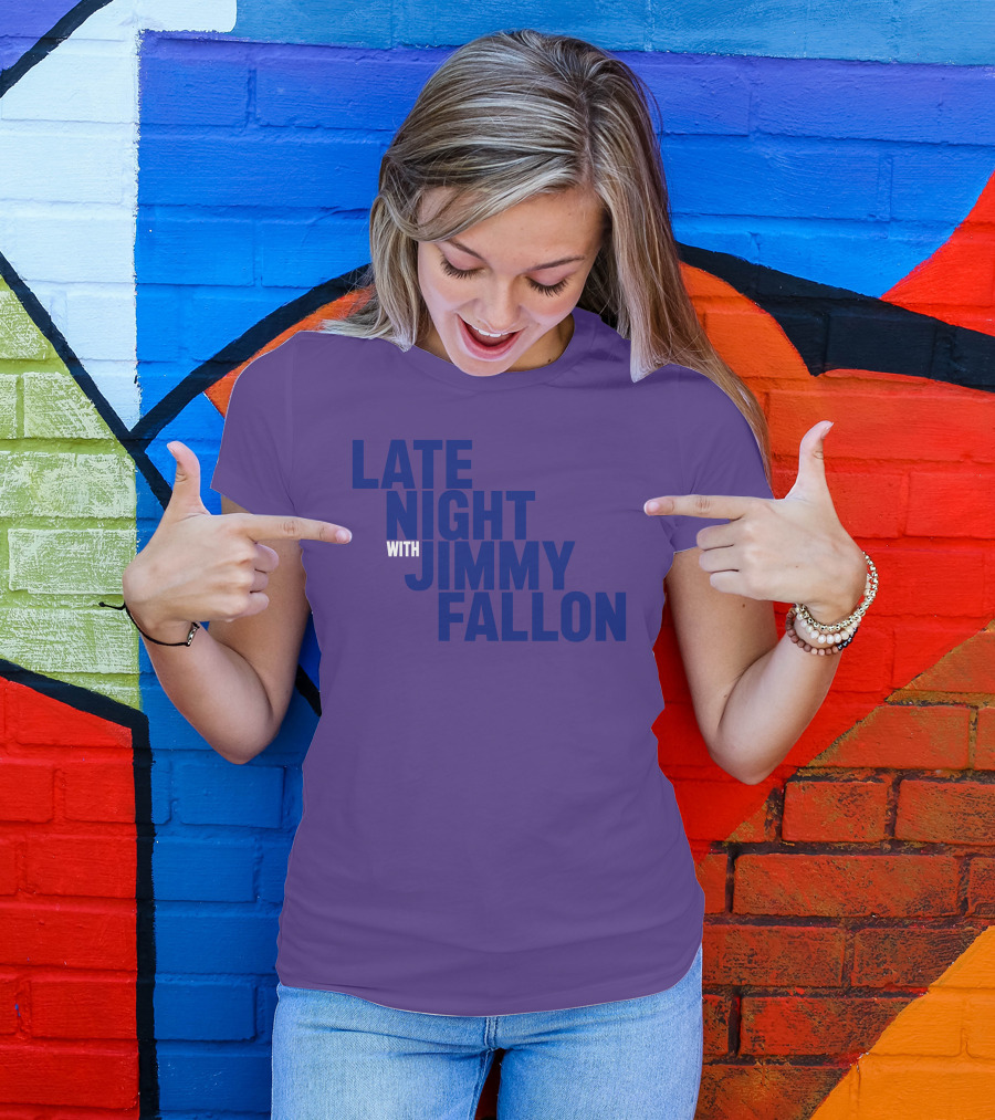 Late Night With Jimmy Fallon Mike Shoemaker T-Shirt