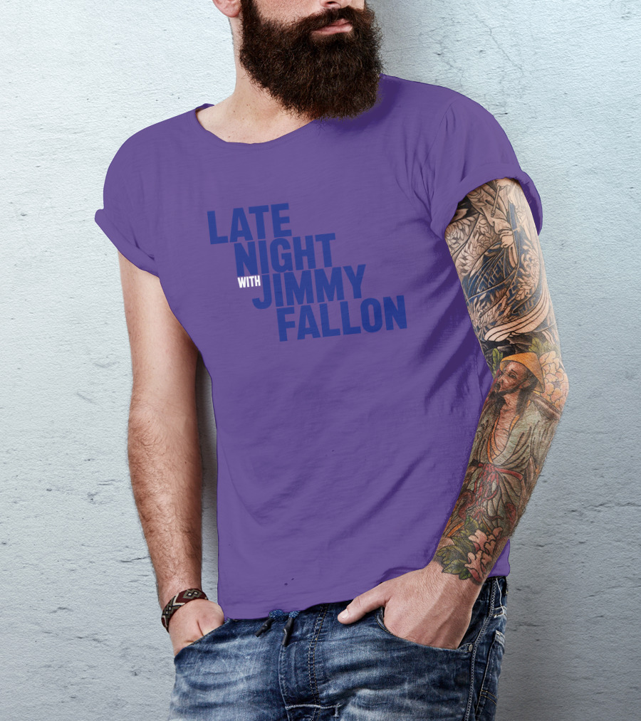 Late Night With Jimmy Fallon Mike Shoemaker T-Shirt