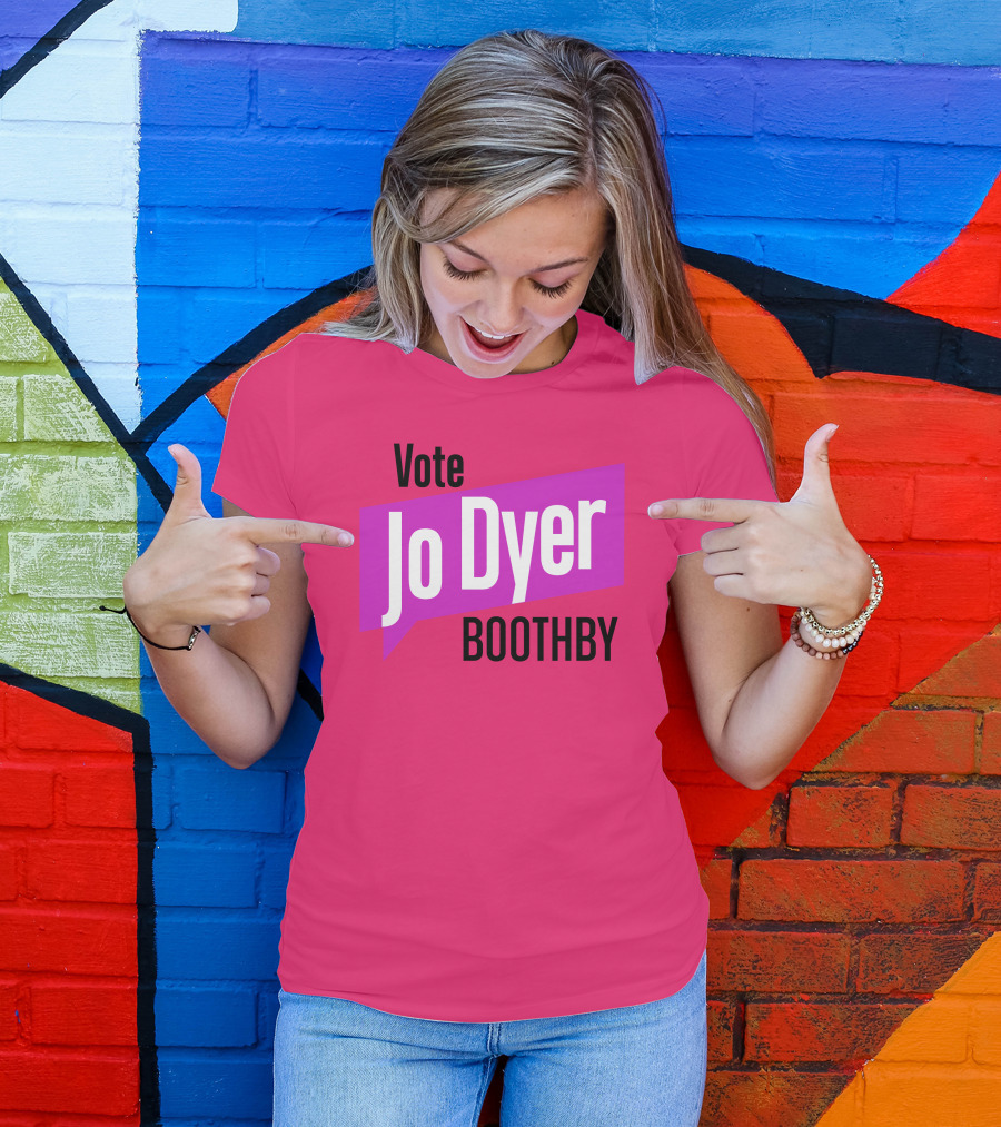Vote Jo Dyer Boothby Independent Voice T-Shirt
