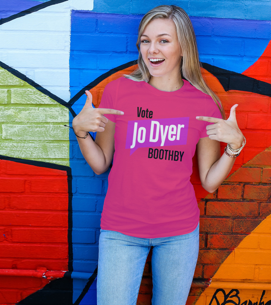 Vote Jo Dyer Boothby Independent Voice T-Shirt