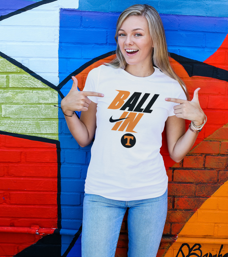 Tennessee Volunteers Ball In T T-Shirt