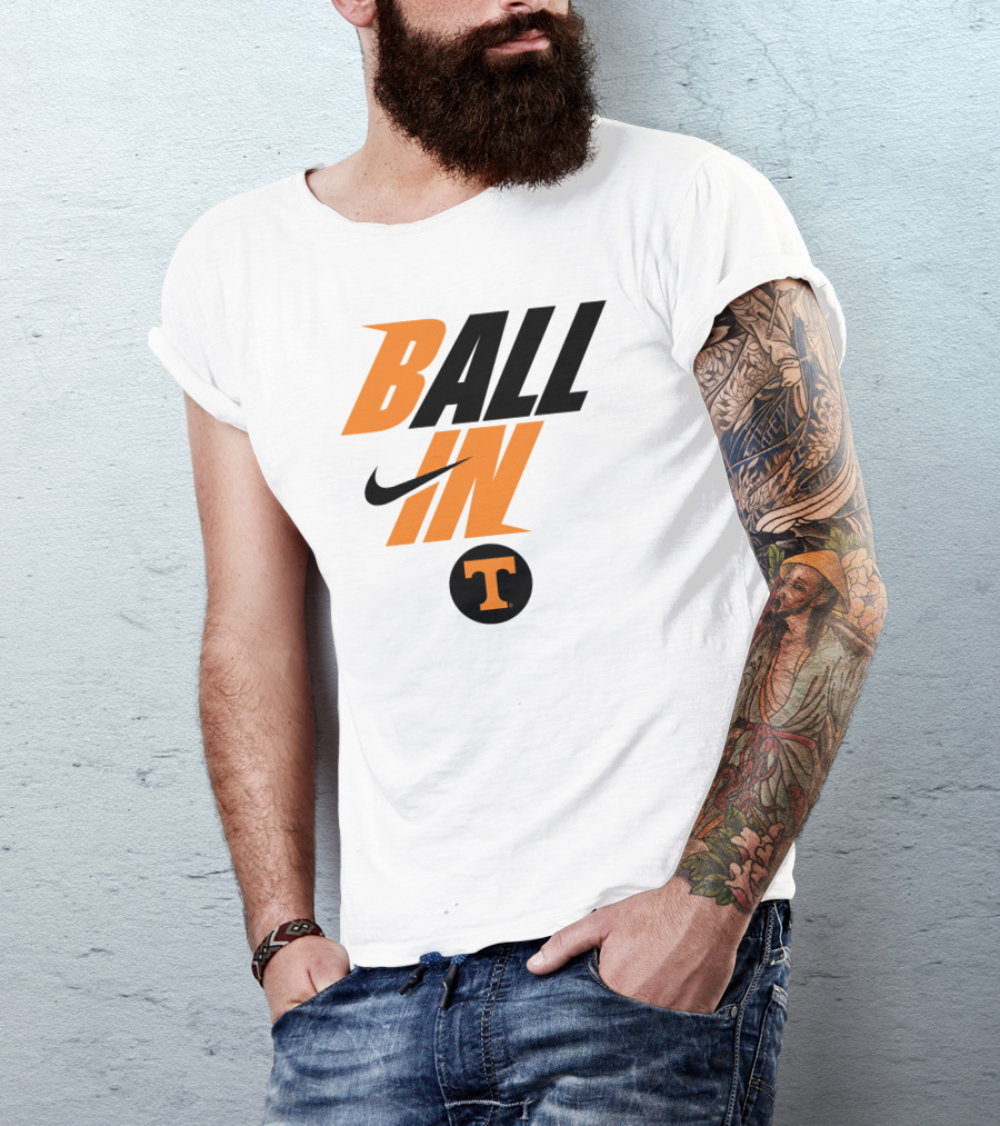 Tennessee Volunteers Ball In T T-Shirt