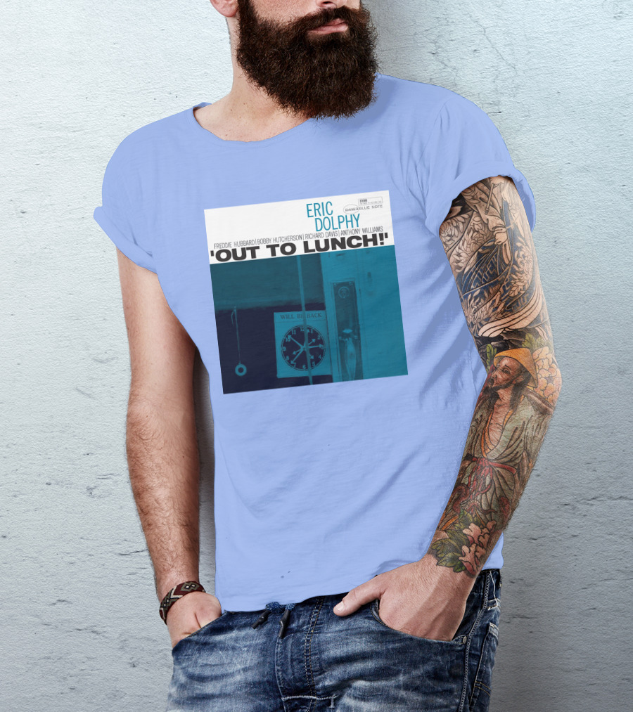 Out To Lunch Eric Dolphy Blue Note Records Cover Art Freddie Hubbard Bobby Hutcherson Richard Davis Anthony Williams T-Shirt