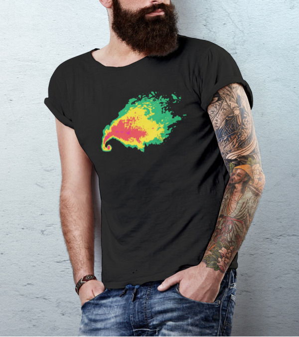 Ryan Hall Supercell Doppler Radar T-Shirt