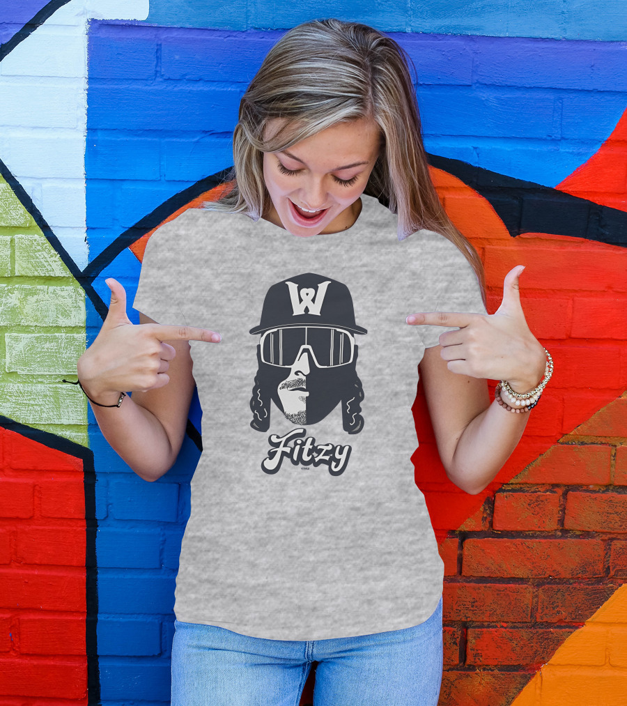 Worcester Red Sox Fitzy '47 Grey Shadow Face W T-Shirt