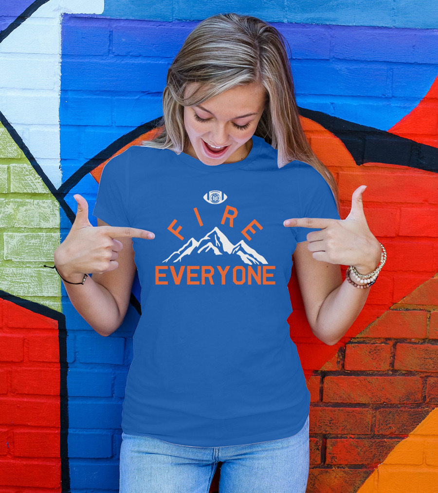 Triple B Everyone Fire Football Mountain T-Shirt